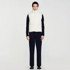 Sandro Paris Casacos E Jaquetas-Anoraque Sem Mangas