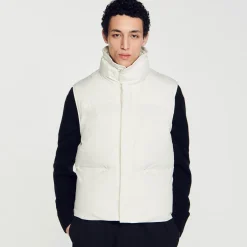 Sandro Paris Casacos E Jaquetas-Anoraque Sem Mangas