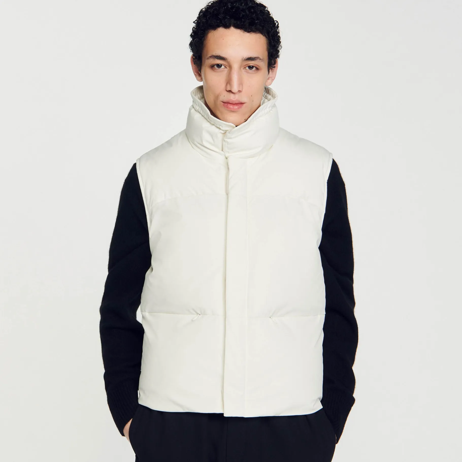 Sandro Paris Casacos E Jaquetas-Anoraque Sem Mangas