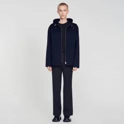 Sandro Paris Casacos E Jaquetas-Blusao Com Capuz