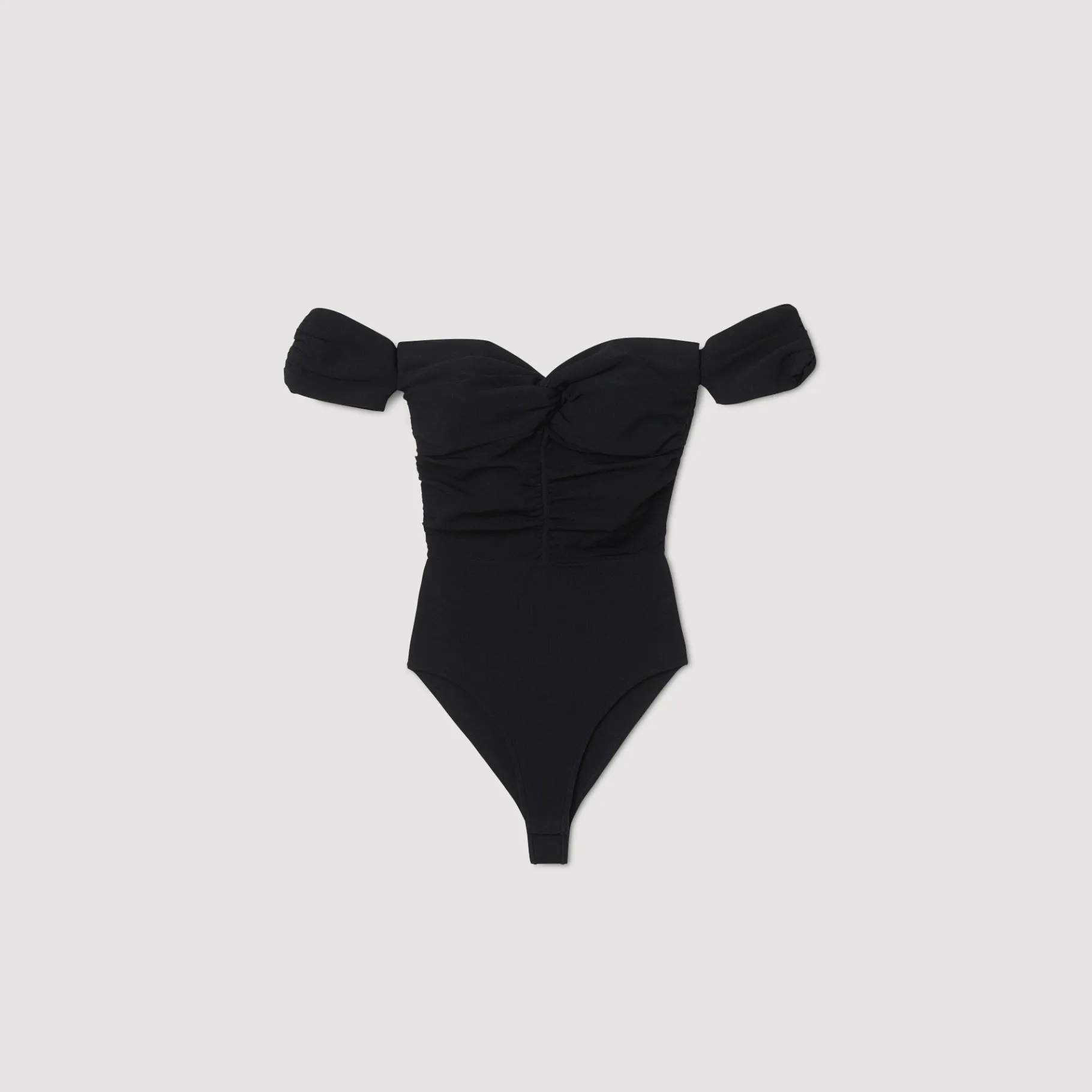 Sandro Paris Tops E Camisas-Body De Ombro Nu