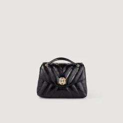 Sandro Paris Bolsas De Ombro-Bolsa Acolchoada De Couro Mila