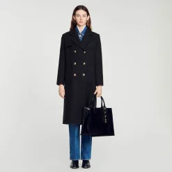 Sandro Paris Sacolas-Bolsa De Compras Em Couro De Curtume Certificada