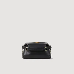 Sandro Paris Bolsas De Ombro-Bolsa De Couro