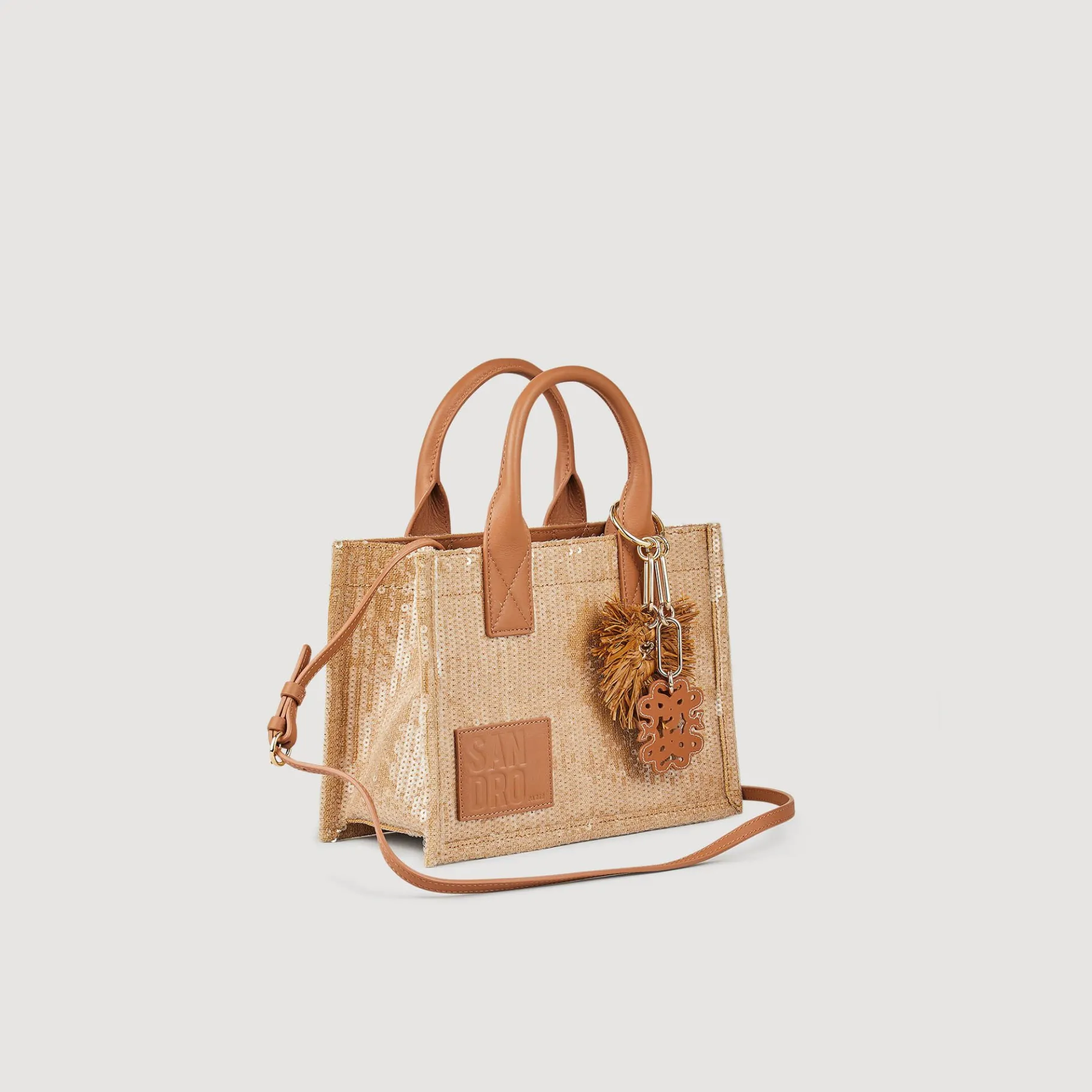 Sandro Paris Mini Bolsas-Bolsa Kasbah Pequena Com Lantejoulas