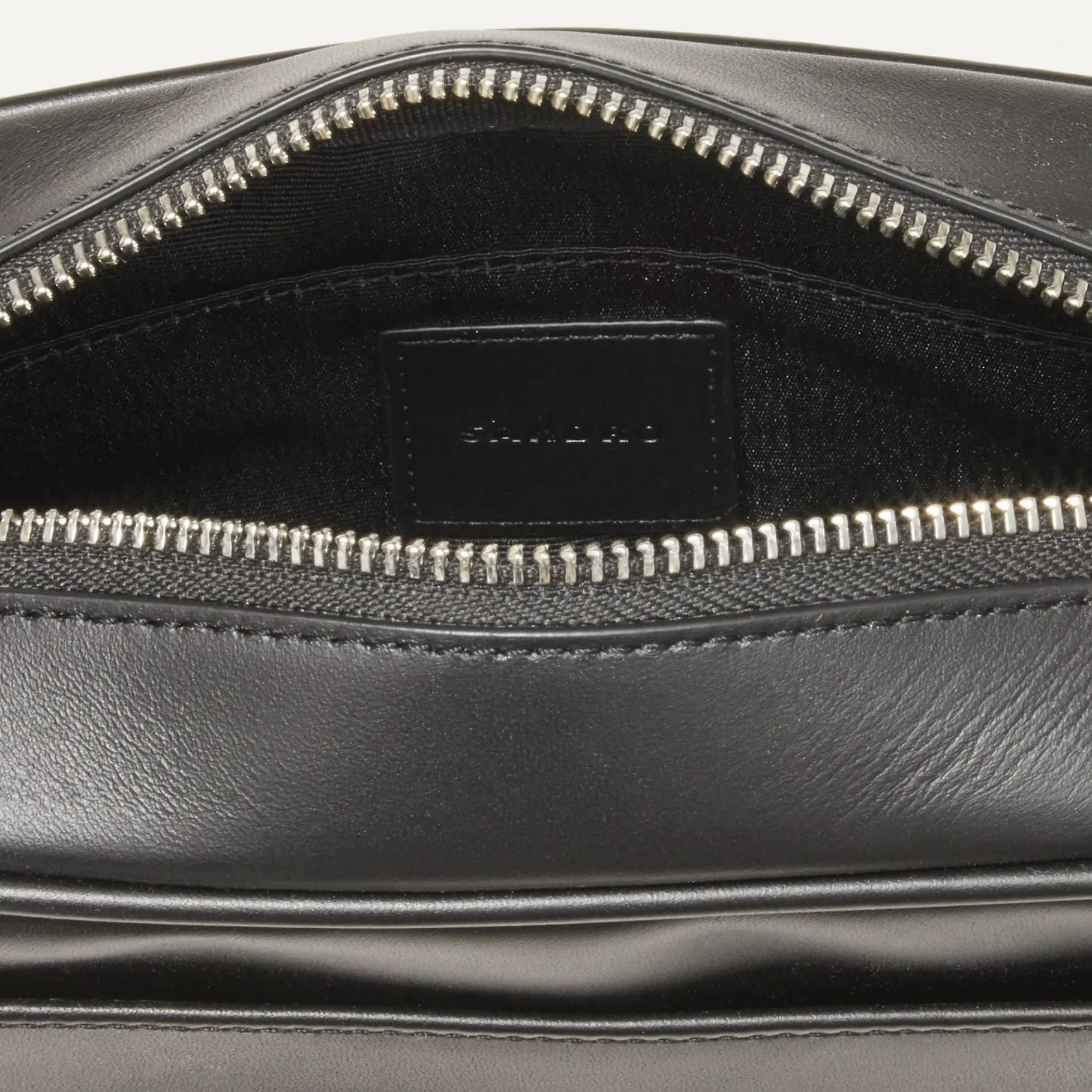 Sandro Paris Mini Bolsas-Bolsa Pequena De Couro Liso