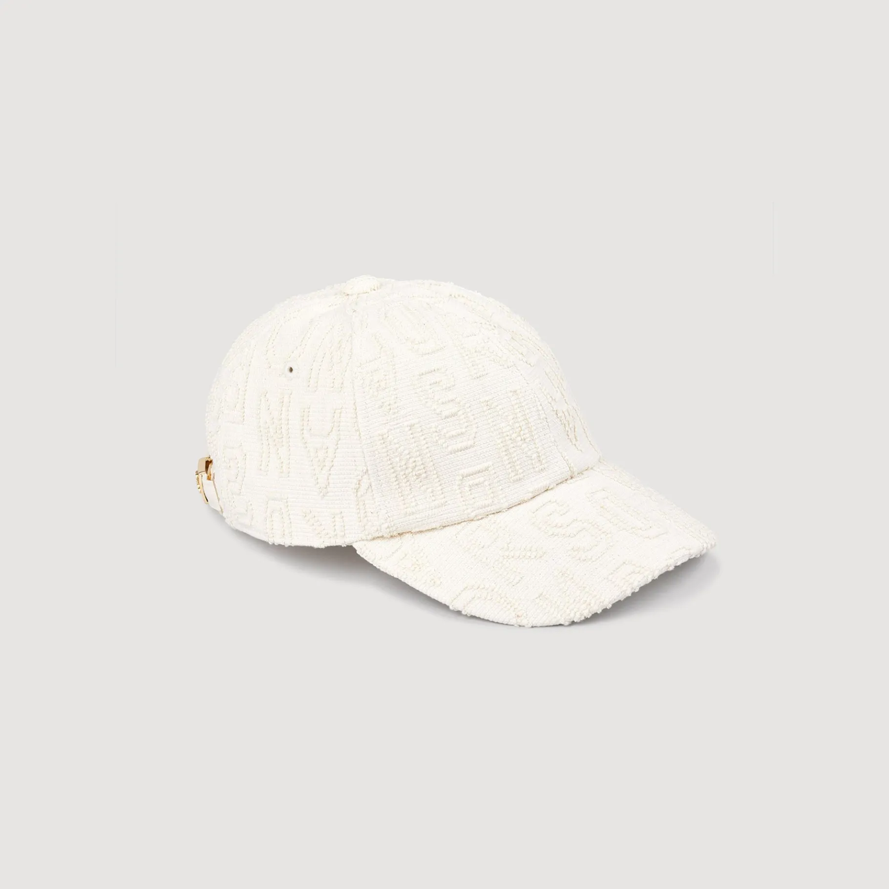 Sandro Paris Chapéus E Chapéus Bob-Bone De Lona Com Letras Bordadas