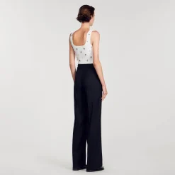 Sandro Paris Conjuntos-Bralette De Malha Com Pingentes