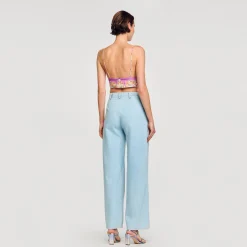 Sandro Paris Tops E Camisas-Bralette Estampado