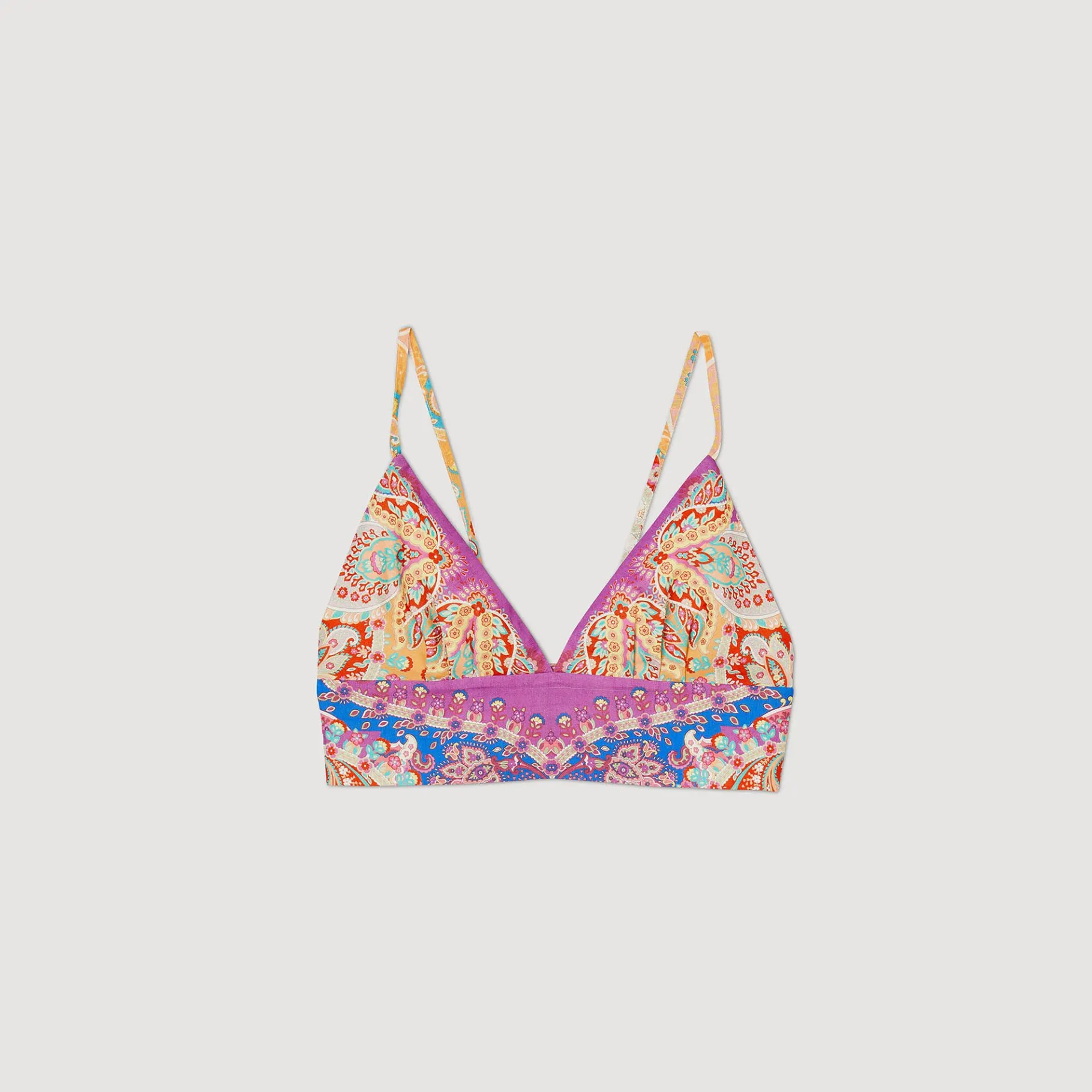 Sandro Paris Tops E Camisas-Bralette Estampado