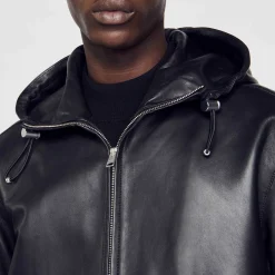 Sandro Paris Peles-Cacadora De Couro