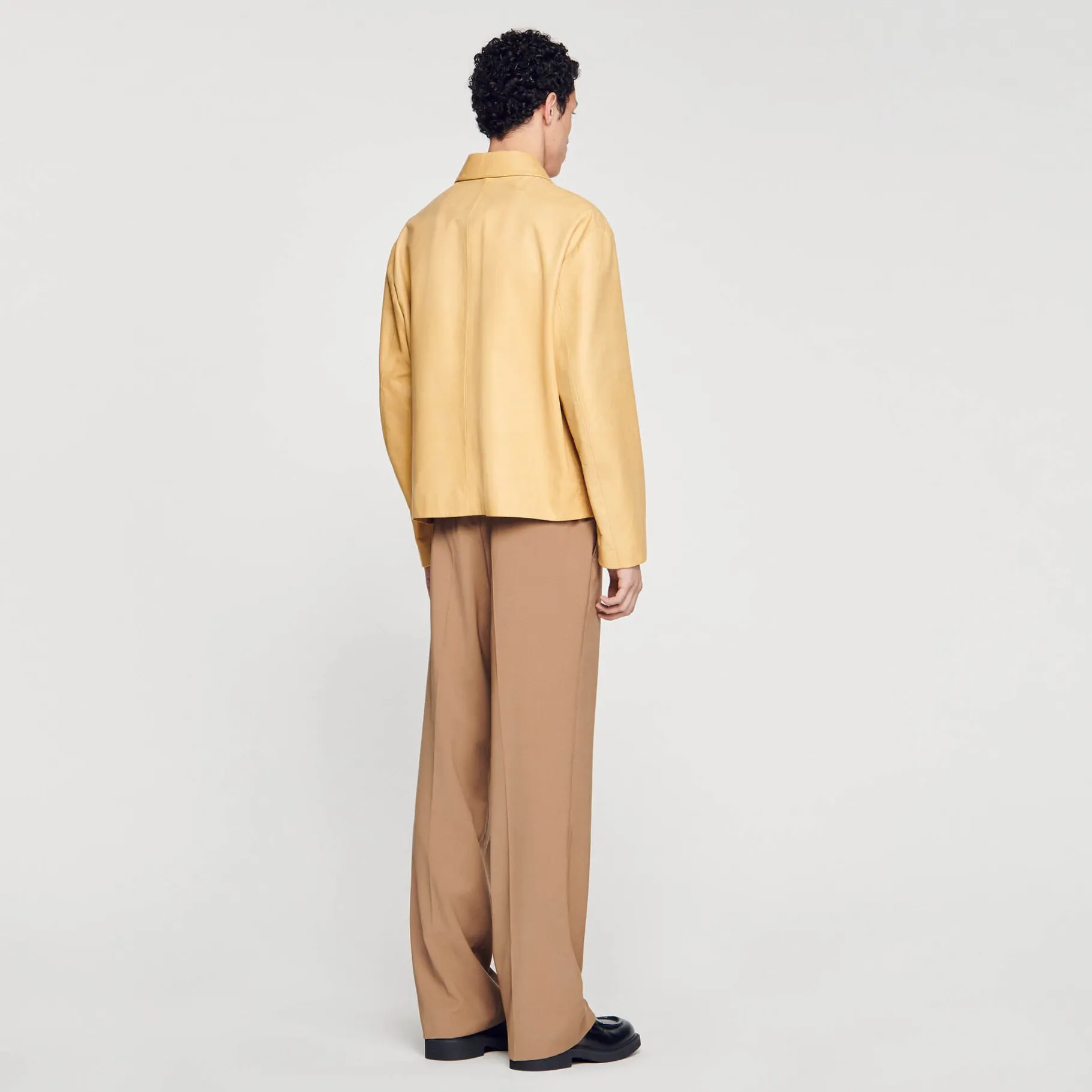 Sandro Paris Casacos E Jaquetas-Cacadora De Couro