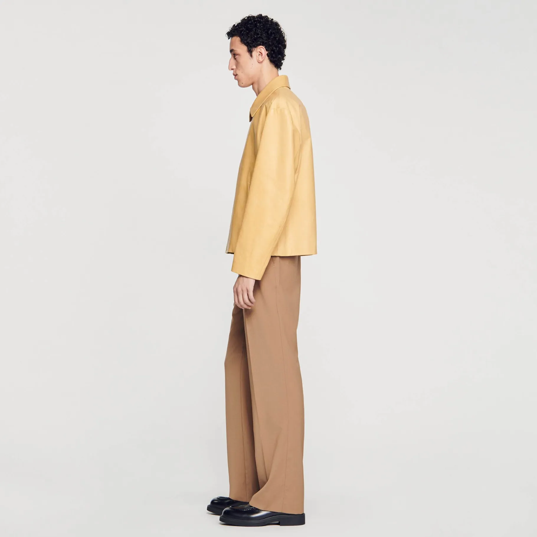 Sandro Paris Casacos E Jaquetas-Cacadora De Couro