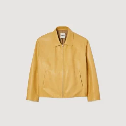 Sandro Paris Casacos E Jaquetas-Cacadora De Couro