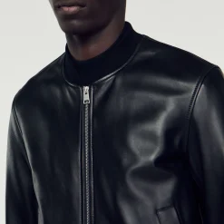 Sandro Paris Peles-Cacadora De Couro