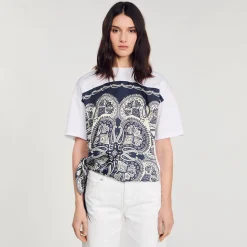 Sandro Paris Camisetas-Cachecol De Camiseta