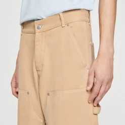 Sandro Paris Vaqueiros-Calça De Carpinteiro Em Lona De Algodao