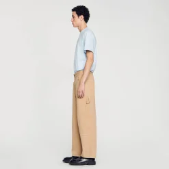 Sandro Paris Vaqueiros-Calça De Carpinteiro Em Lona De Algodao