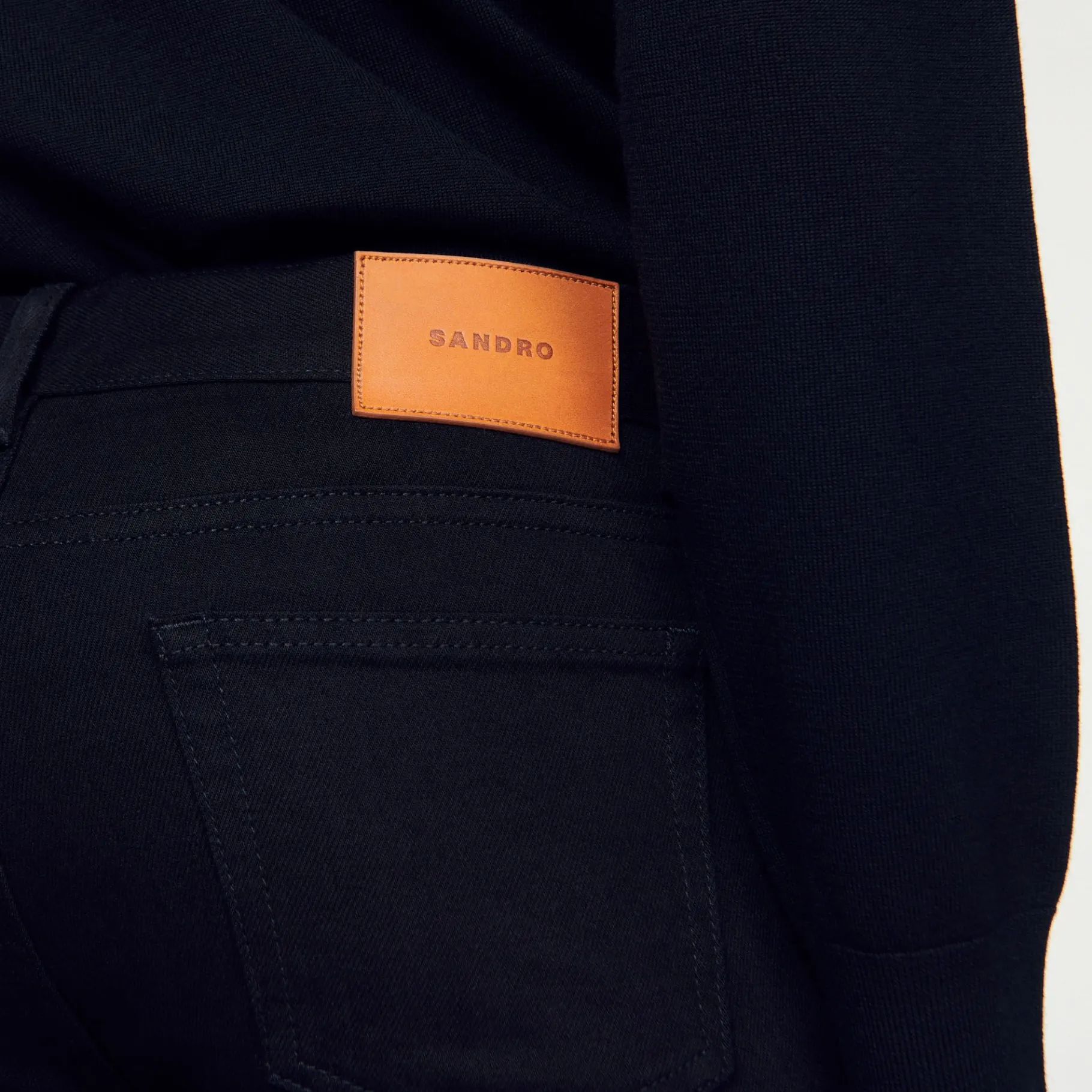 Sandro Paris Vaqueiros-Calça Jeans Justa