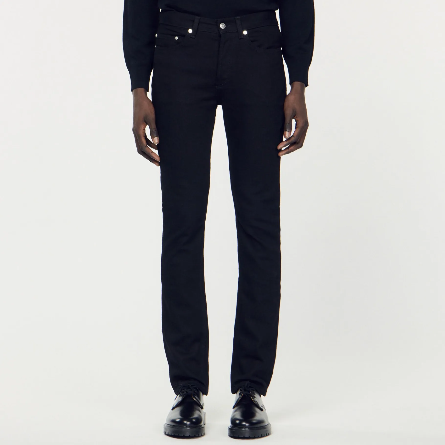 Sandro Paris Vaqueiros-Calça Jeans Justa