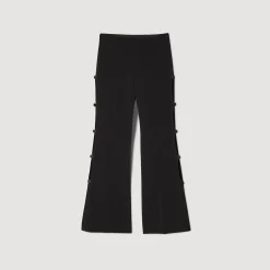 Sandro Paris Conjuntos-Calça Larga A Ceu Aberto Na Lateral