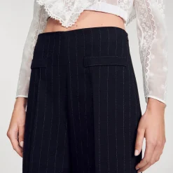 Sandro Paris Se Adequa-Calça Larga