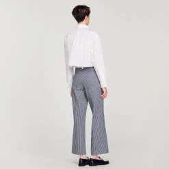 Sandro Paris Vaqueiros-Calça Listrada