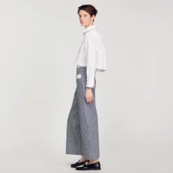 Sandro Paris Vaqueiros-Calça Listrada