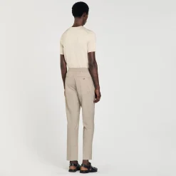 Sandro Paris Calças E Bermudas-Calças Com Cintura Elastica