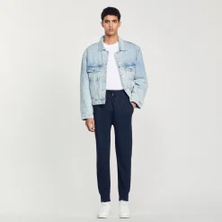 Sandro Paris Moletons E Jogging-Calças De Jogging Em Malha