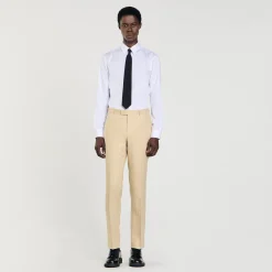 Sandro Paris Ternos E Smokings-Calças De Linho