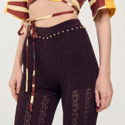 Sandro Paris Calça-Calças De Malha