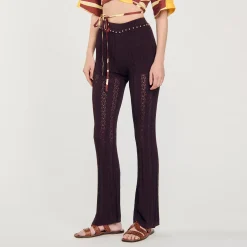 Sandro Paris Calça-Calças De Malha