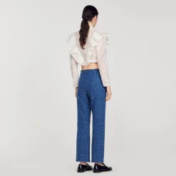 Sandro Paris Conjuntos-Calças De Malha Extravagantes