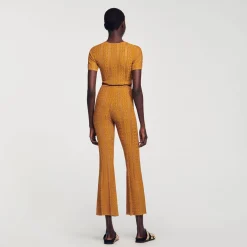 Sandro Paris Conjuntos-Calças De Malha Metalica