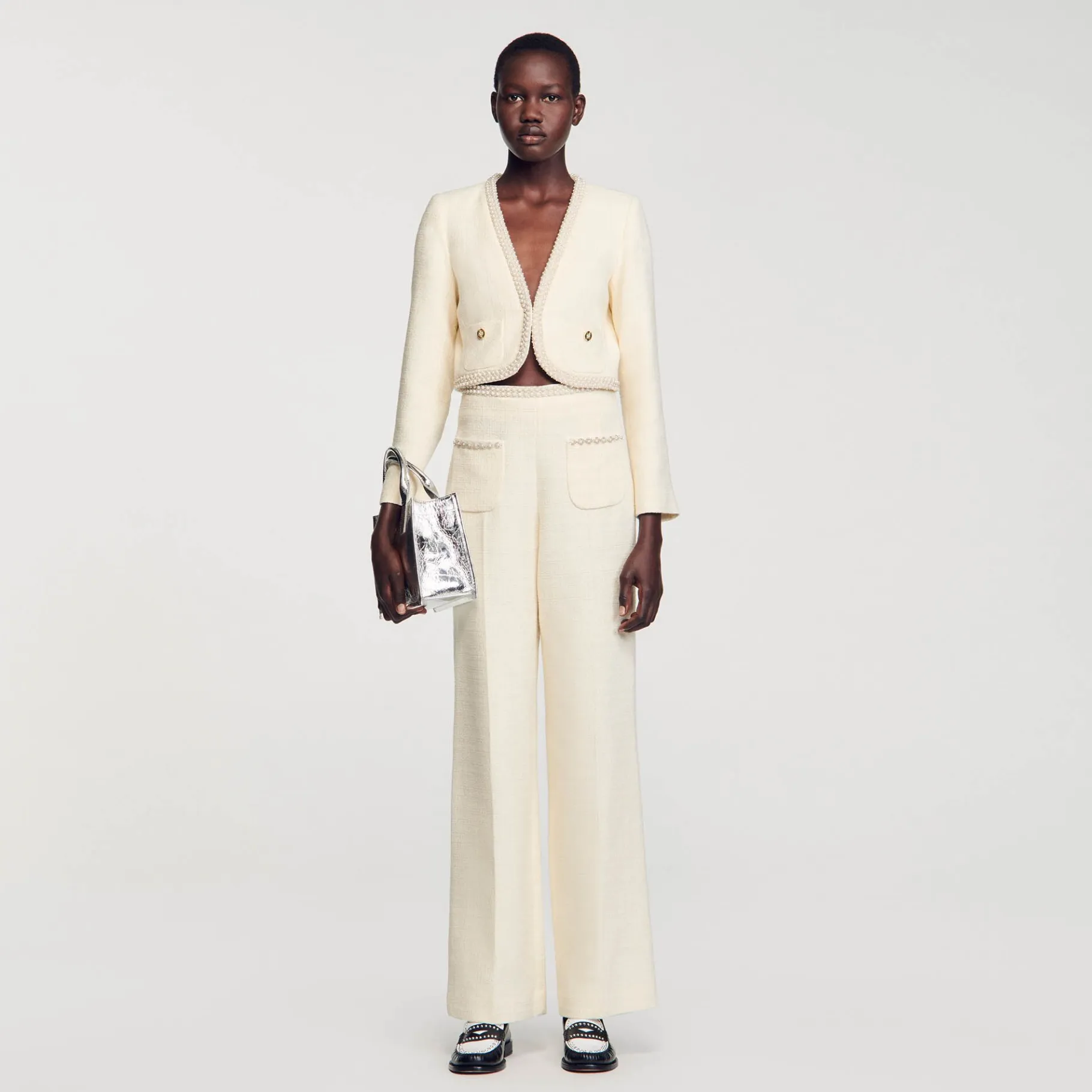 Sandro Paris Conjuntos-Calças De Sarja