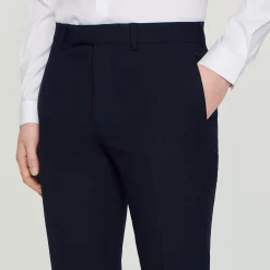 Sandro Paris Ternos E Smokings-Calças De Terno De La