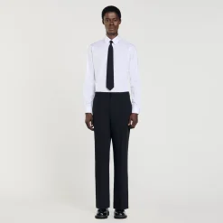 Sandro Paris Ternos E Smokings-Calças De Terno De La