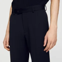 Sandro Paris Calças E Bermudas-Calças Mistura De La