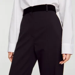 Sandro Paris Se Adequa-Calças Retas