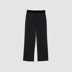 Sandro Paris Se Adequa-Calças Retas