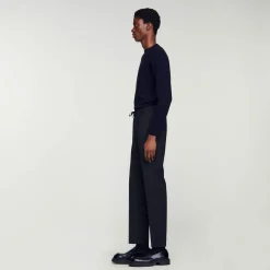 Sandro Paris Calças E Bermudas-Calças Retas Elasticas