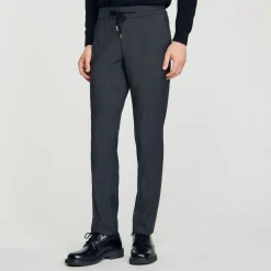 Sandro Paris Calças E Bermudas-Calças Retas Elasticas