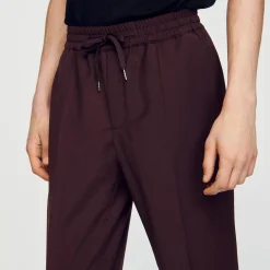 Sandro Paris Calças E Bermudas-Calças Retas Elasticas