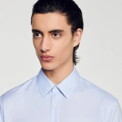 Sandro Paris Camisas-Camisa Classica De Algodao