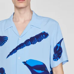 Sandro Paris Camisas-Camisa Com Estampa De Moluscos