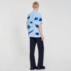 Sandro Paris Camisas-Camisa Com Estampa De Moluscos