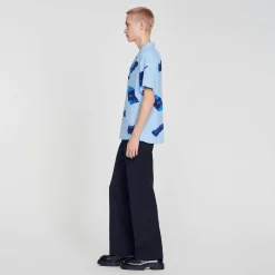 Sandro Paris Camisas-Camisa Com Estampa De Moluscos