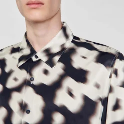 Sandro Paris Camisas-Camisa Com Estampa Floral