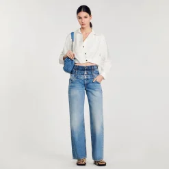 Sandro Paris Tops E Camisas-Camisa Curta